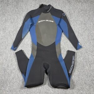 Body Glove Stealth 3/2 mm Full Wetsuit Mens Small Blue Black 0710